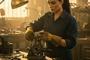        عمال تجميع وتركيب الالات الميكانيكية    